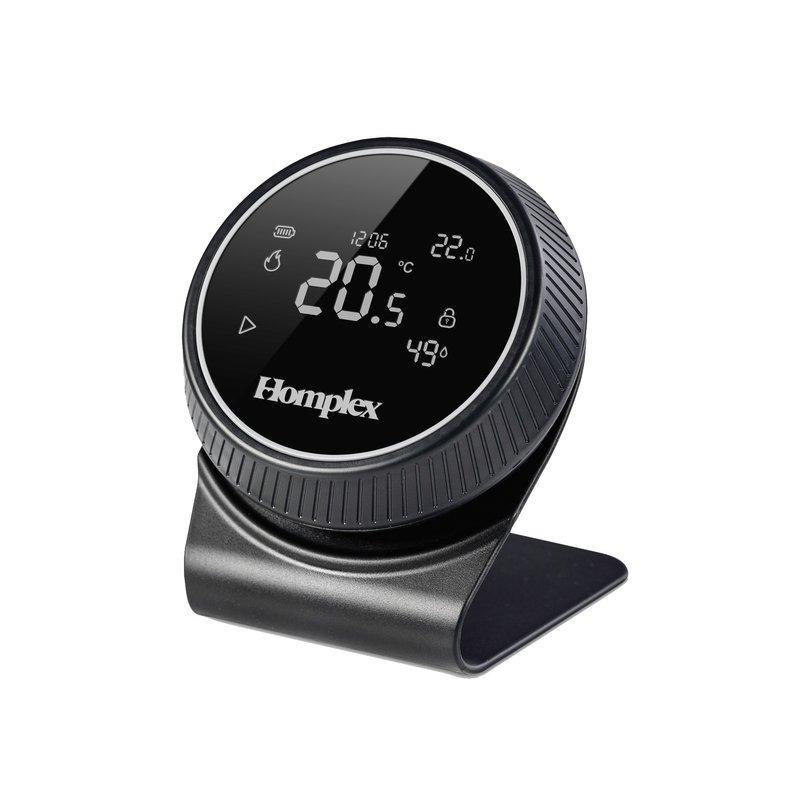 Termostat programabil smart Homplex NX1 Black Edition, control prin internet - imagine principală