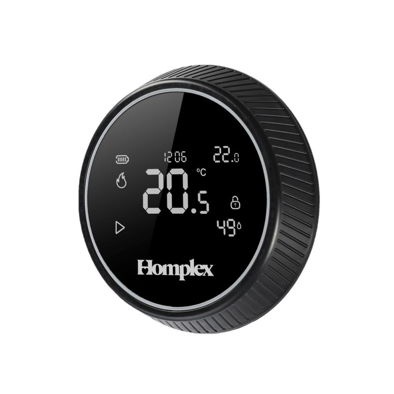 Termostat programabil smart Homplex NX1 Black Edition, control prin internet - imagine 3