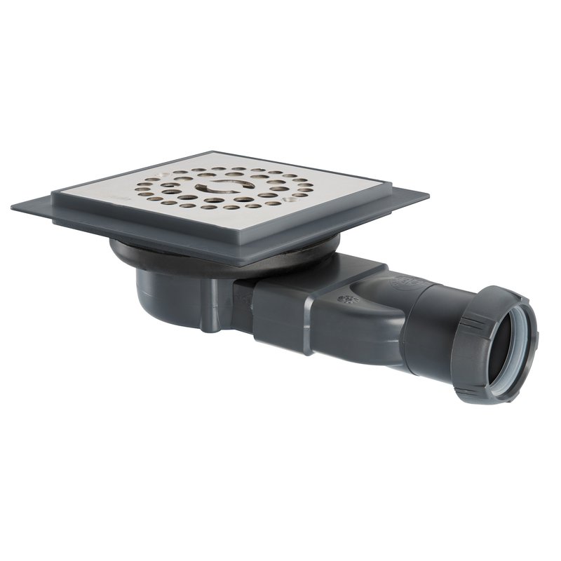 Sifon de pardoseala cu iesire laterala, Wirquin Venisio Compact 30723462 - imagine principală