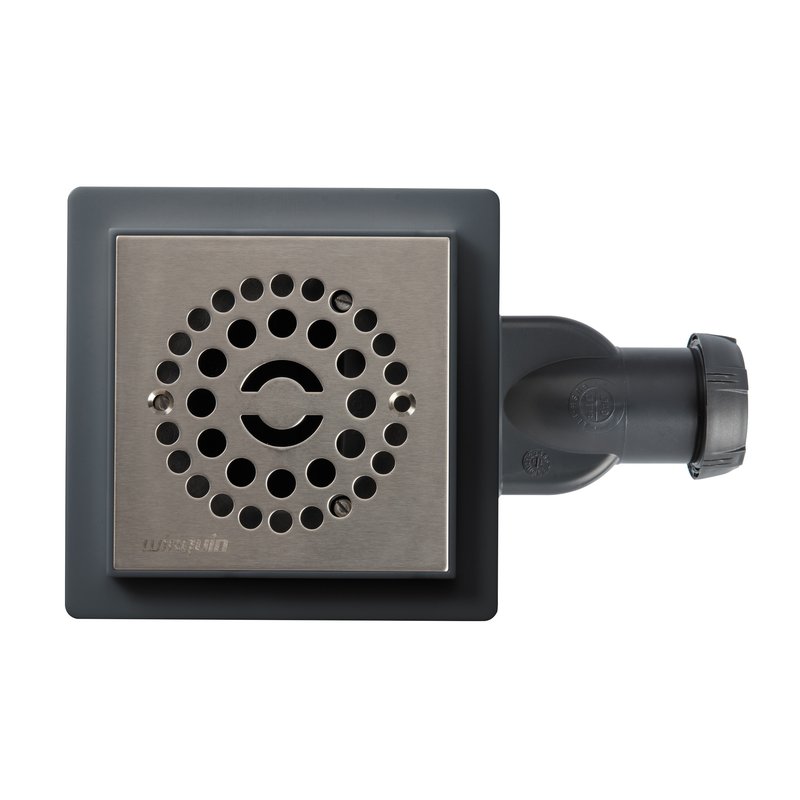 Sifon de pardoseala cu iesire laterala, Wirquin Venisio Compact 30723462 - imagine 2