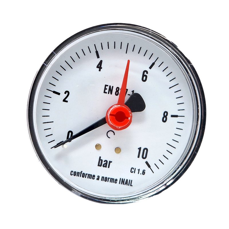 Manometru presiune 10 bari Kramer, racord 1/4 - imagine principală