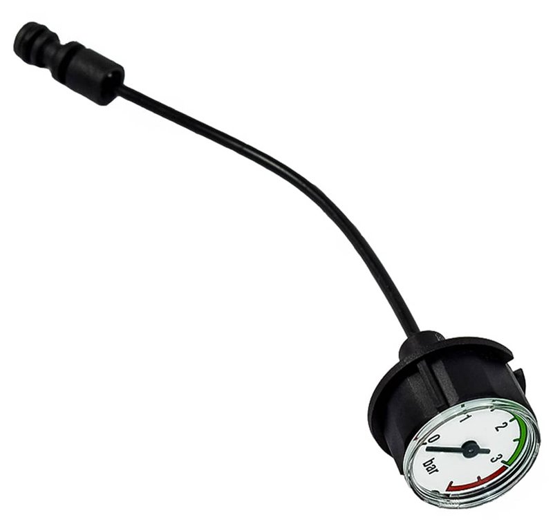 Manometru pentru centrala termica Ariston Cares 24 kW, cod piesa 65114200 - imagine 2