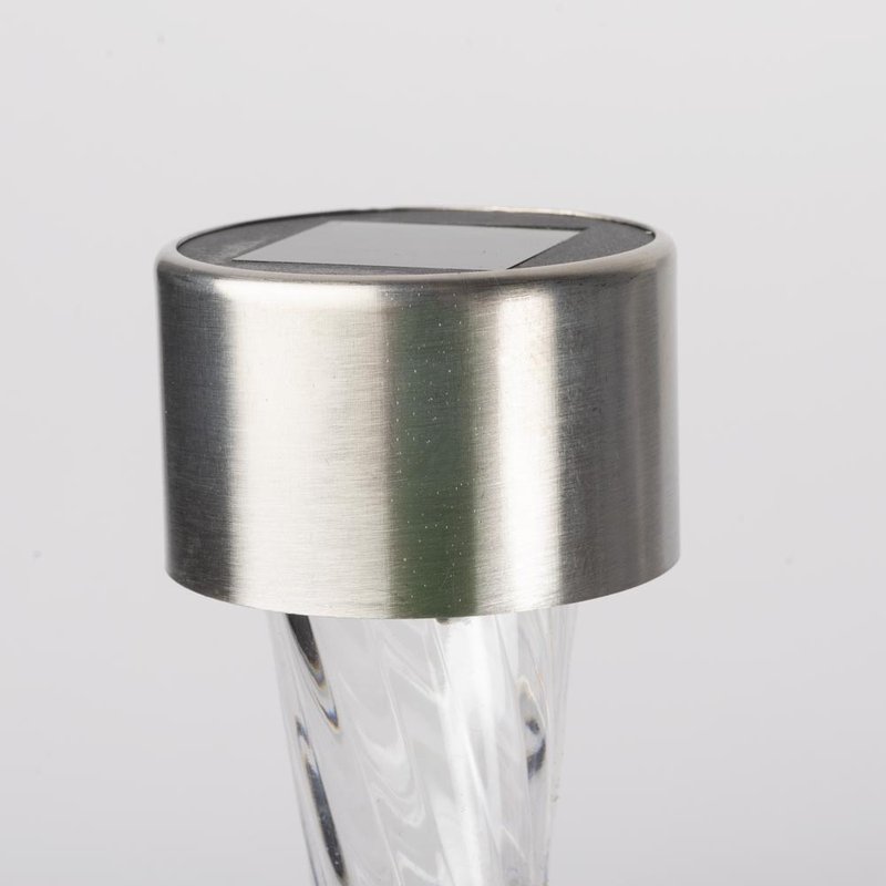 Lampa solara LED Erste Starfire, crom, IP 44 - imagine 2