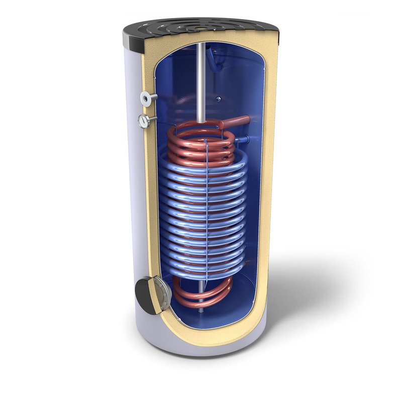 Boiler termo pentru apa calda menajera Tesy EV 13S+17S 300 65, 275 litri, doua serpentine, clasa eficienta B, 304892 - imagine principală
