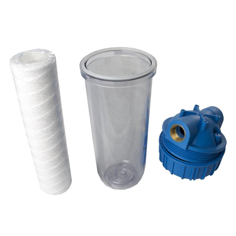 Filtru apa potabila Everline, racord 1 FF, cartus bumbac, EWF-F11/10 - imagine 2