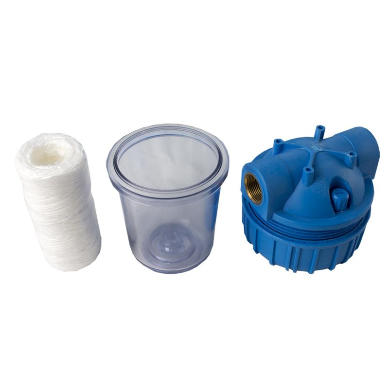 Filtru apa potabila Everline, racord 1 FF, cartus bumbac, EWF-F11/5 - imagine 2