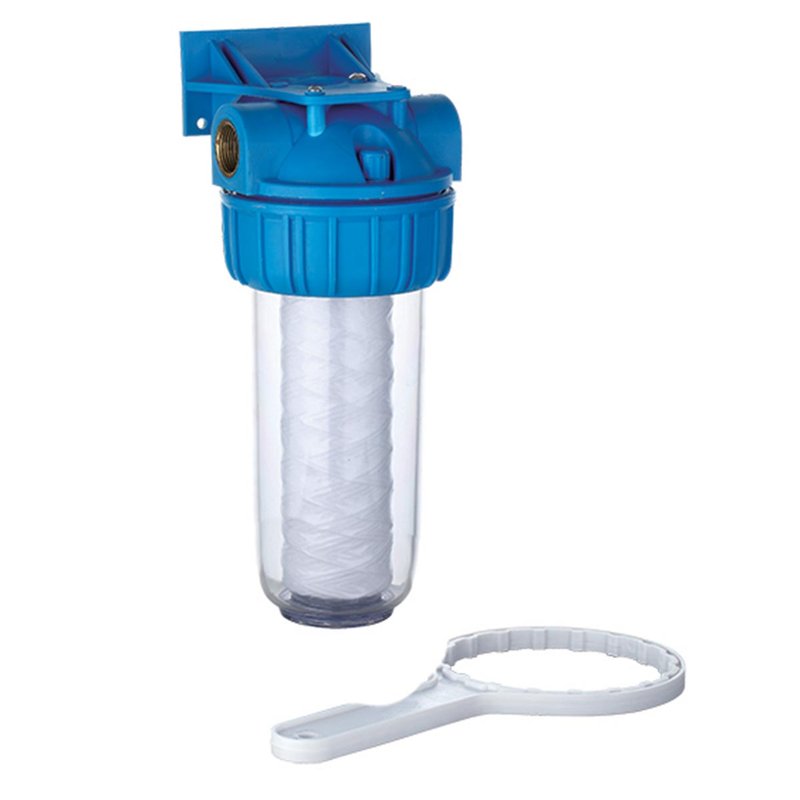 Filtru apa potabila Everline, racord 3/4 FF, cartus bumbac, EWF-F34/7 - imagine principală