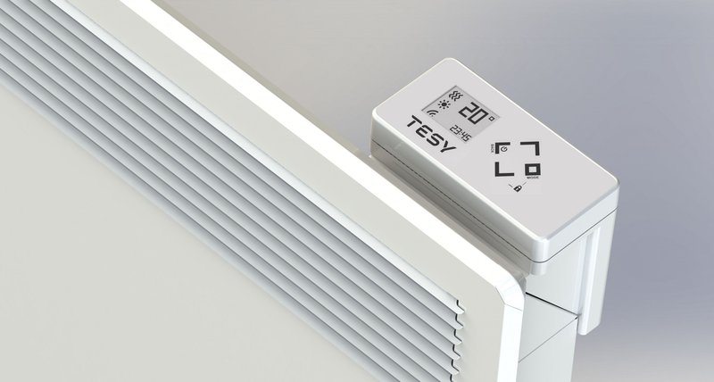 Convector electric de perete Tesy LivEco Cloud, 1500 W, WiFi, display LED, CN 051 150 EI CLOUD W - imagine 2