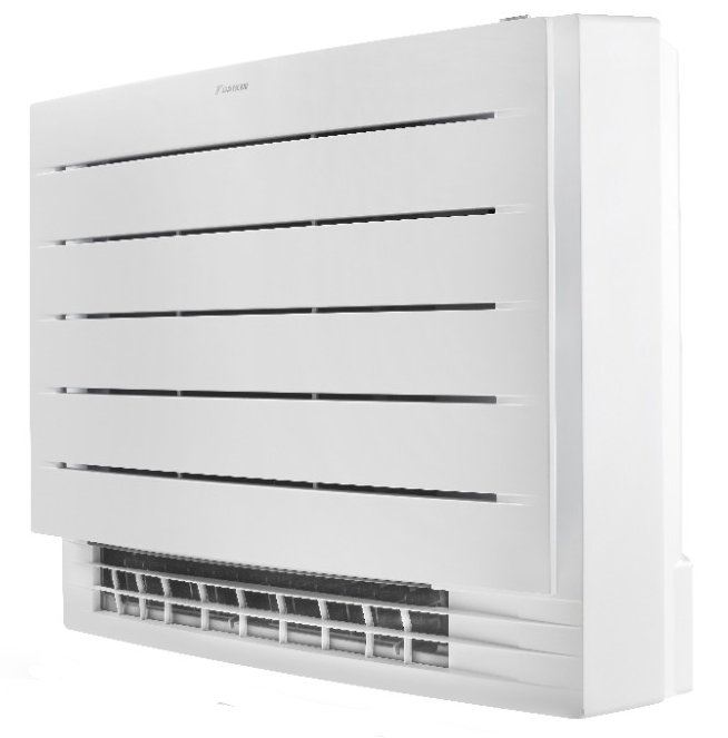 Aparat de aer conditionat de pardoseala Daikin FVXM35A / RXTP35R, 12000 BTU, Optimizat pentru incalzire, Doua cai de refulare, Alb - imagine 2