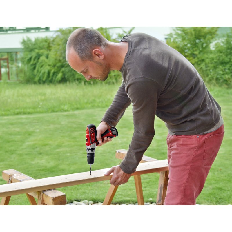 Masina de gaurit si insurubat (bormasina) Einhell, TC-CD 12 Li, 2 trepte, incarcare rapida, acumulator inclus - imagine 4