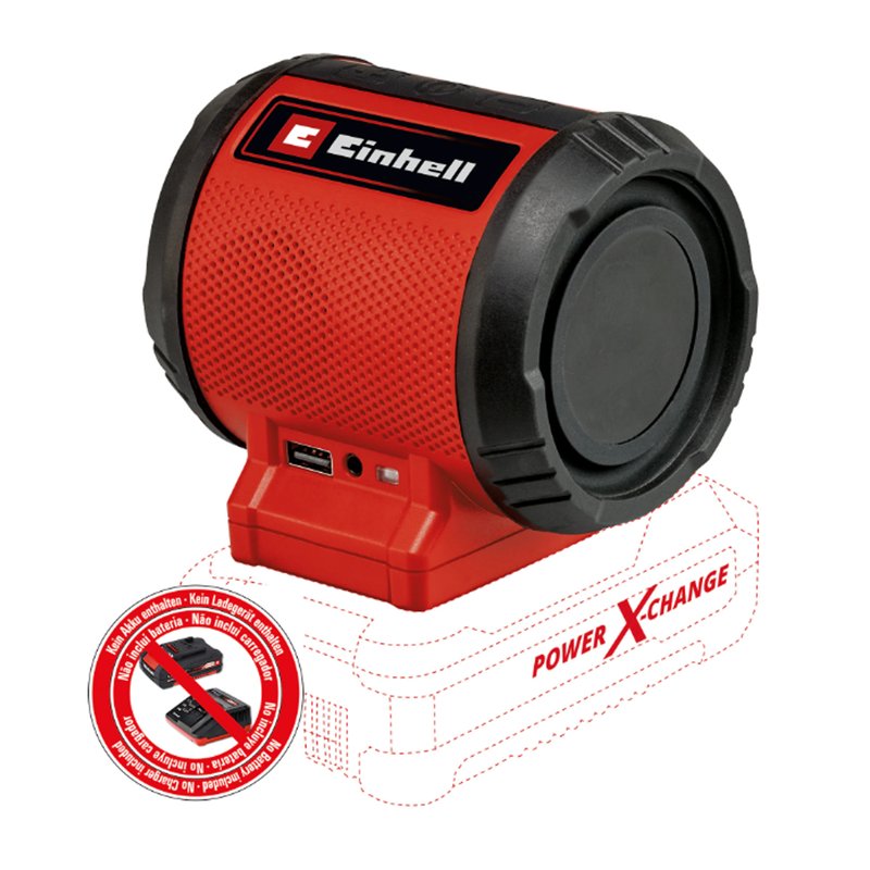 Boxa portabila, bluetooth, Einhell PXC TC-SR 18 Li BT - imagine principală
