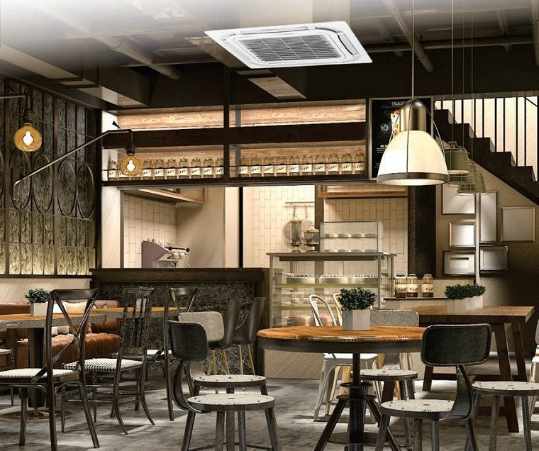 Aparat de aer conditionat caseta tavan Gree 12000 BTU, freon R32, Timer, A++ - imagine 2