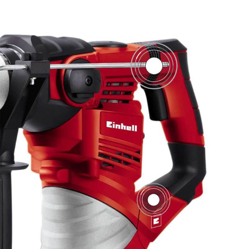 Ciocan rotopercutor SDS Plus, 1600 W, Einhell, TH-RH, 4 functii, cutie transport, gaurire max. in beton 32 mm - imagine 2