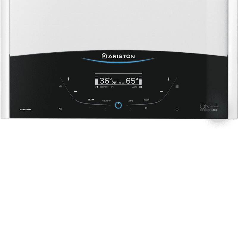 Centrala termica Ariston GENUS ONE+ 24, capacitate 24 kW, afisaj LCD, ACM instant - imagine 3
