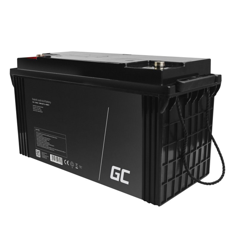 Acumulator plumb acid GreenCell 12V 120AH, terminal B5 (M8), AGM31 - imagine 2