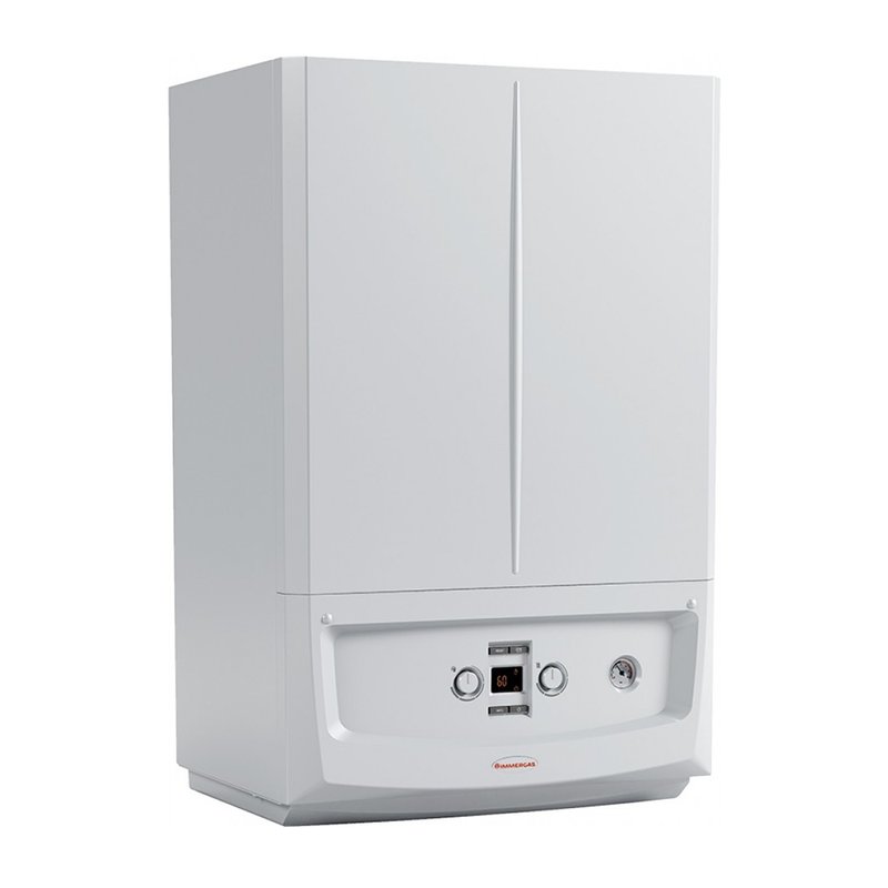 Centrala termica Immergas Victrix Zeus 25 kW, boiler inox incorporat 45 litri, kit evacuare inclus - imagine principală