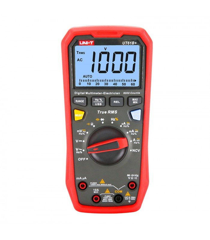 Multimetru digital True RMS, UNI-T, UT61B +1000V - imagine principală