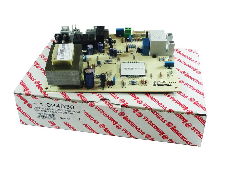 Placa electronica centrala Immergas Eolo Mini KW, cod piesa 1.024038 - imagine 2