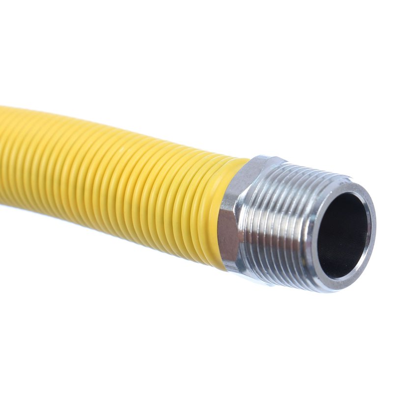 Racord extensibil gaz din inox Everline, 3/4 FI-FE, 50-100 cm - imagine 2