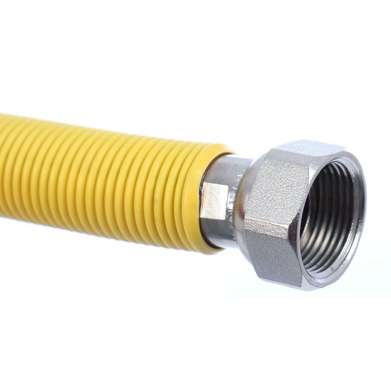 Racord extensibil gaz din inox Everline, 3/4 FI-FE, 40-80 cm - imagine 3