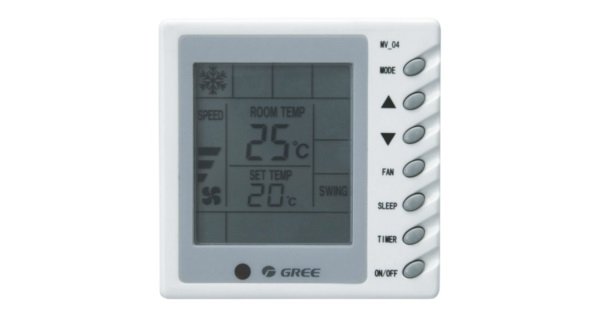 Aparat de aer conditionat duct Gree 12000 BTU, freon R32, Autorestart, Turbo, Sleep, A++ - imagine 2