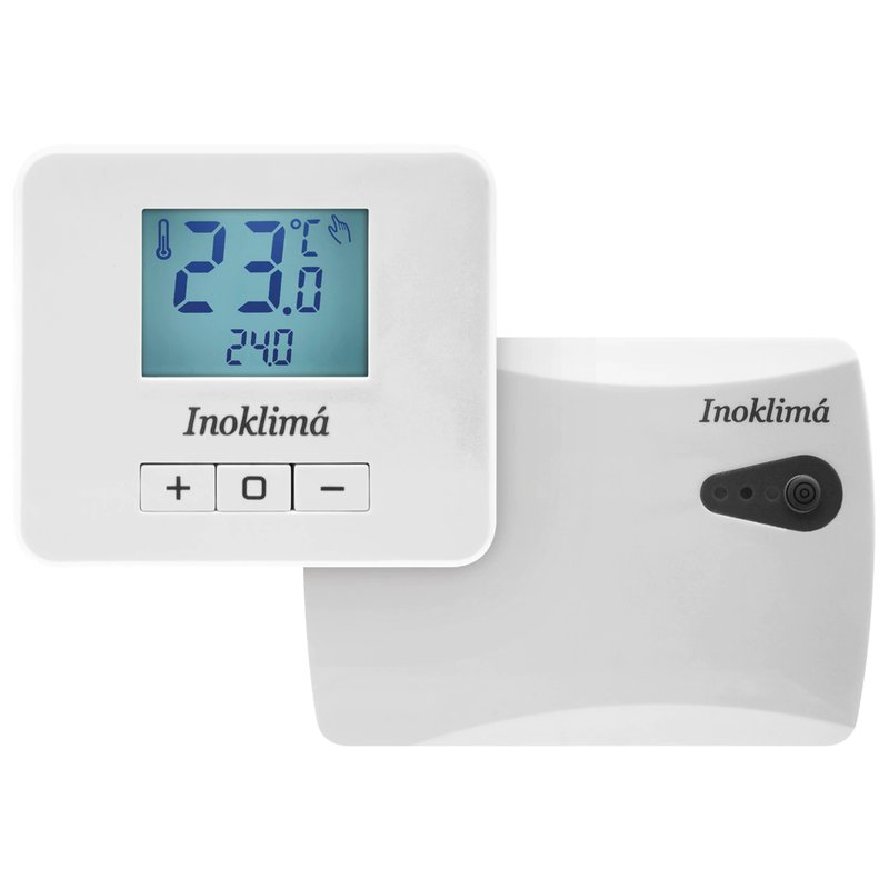 Termostat ambiental neprogramabil Homplex Inoklima EVO X RF, cu radiofrecventa (wireless) - imagine principală
