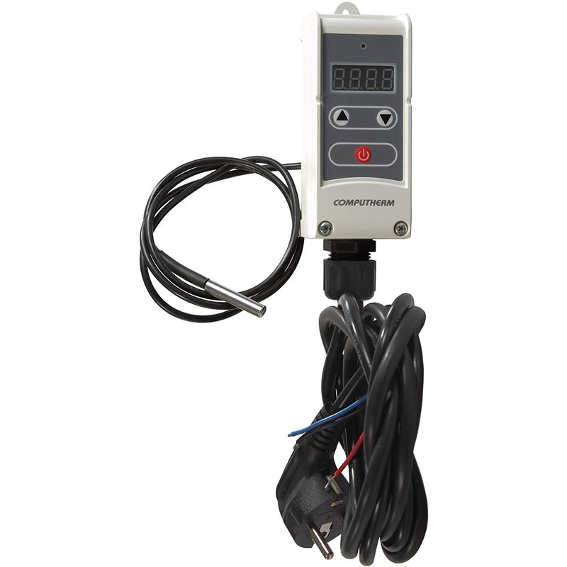 Termostat digital cu senzor contact la distanta Computherm WRP-100GC, Control pompa circulatie, Functie anti-inghet, Anti-blocare - imagine 2