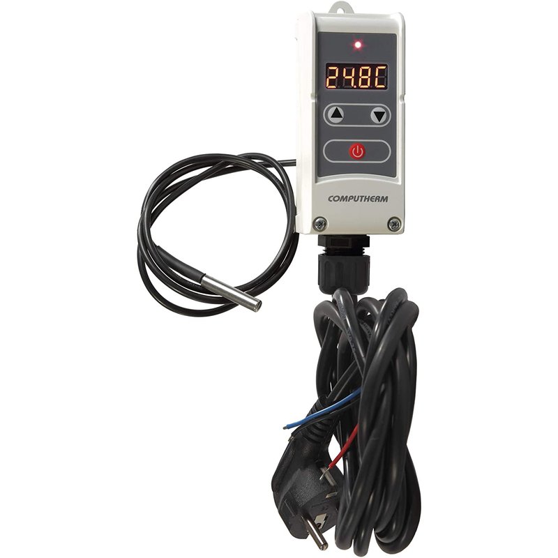 Termostat digital cu senzor contact la distanta Computherm WRP-100GC, Control pompa circulatie, Functie anti-inghet, Anti-blocare - imagine principală