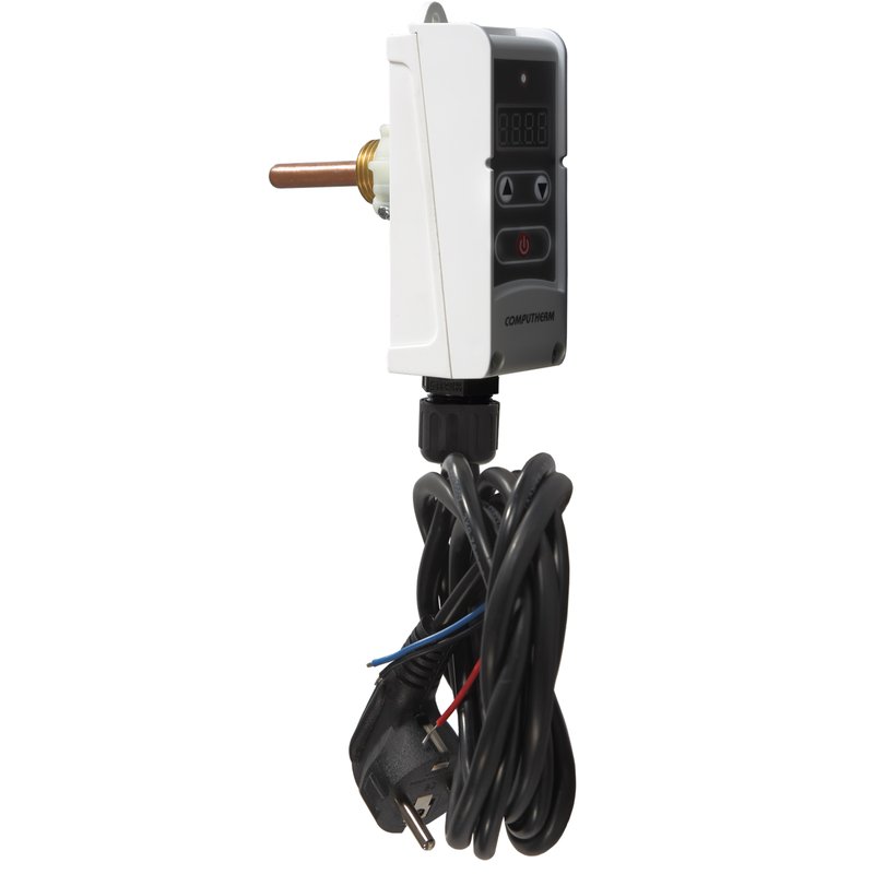 Termostat digital cu senzor imersie Computherm WRP-100GE, Control pompa circulatie, Functie anti-inghet, Anti-blocare - imagine 2