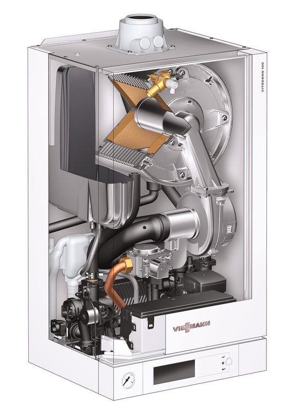 Centrala termica in condensare Viessmann Vitodens 100-W B1HC177 19 kW fara ACM - imagine 3