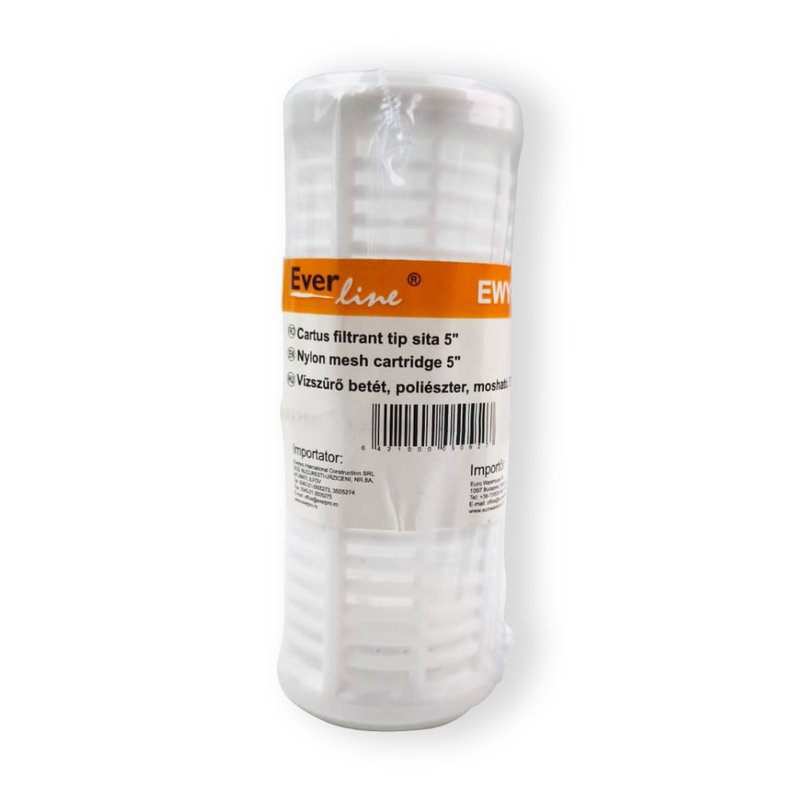 Cartus filtrant tip sita, lungime 5″ Everline, EWY-CS5 - poza fata