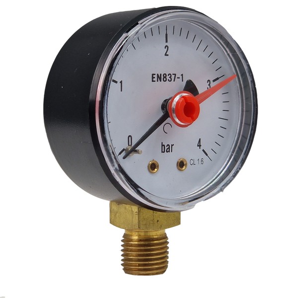 Manometru presiune 4 bar Kramer, racord 1/4