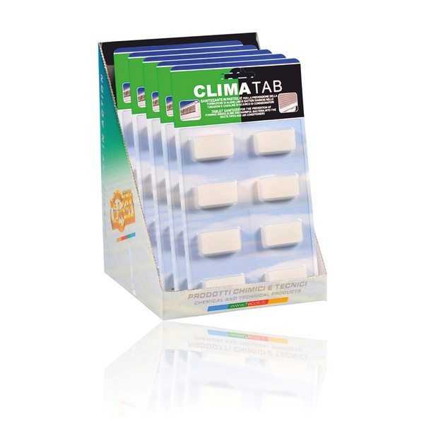 Pastile igienizante pentru condensat instalatie aer conditionat Facot Climatab - blister 8 pastile - Prompt Service