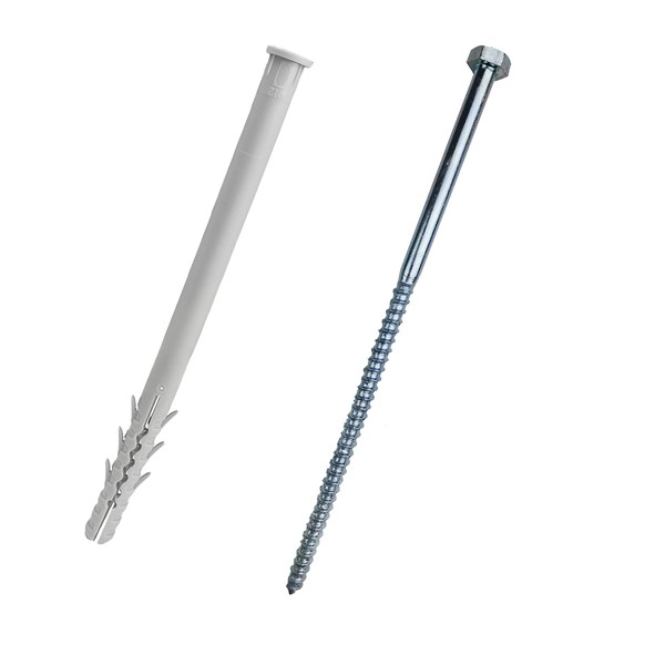 Diblu plastic cu surub cap hexagonal Chavesbao 12x200 - Prompt Service