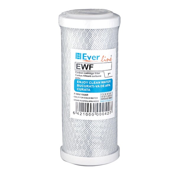 Cartus filtrant carbune activ, lungime 5" Everline, EWF-CT5 - Prompt Service