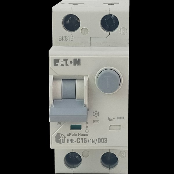 Siguranta automata diferential 16A, 1P+N, 6 kA, Eaton Xpole Home - Prompt Service