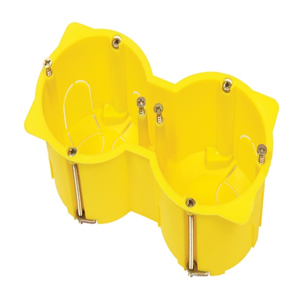 Doza dubla aparat gips carton, 65 x 135 x 45 mm, Courbi - Prompt Service