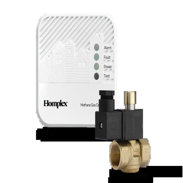 Detector gaz metan cu electrovalva Homeplex HD300 PRO Homplex - Prompt Service