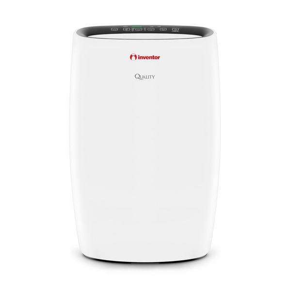 Purificator aer casnic Inventor Quality 300, Filtru Hepa, Ionizator, Indicator calitate aer, Mod Sleep, Alb - Prompt Service