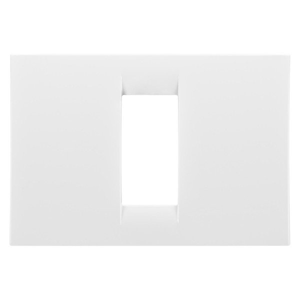 Rama decorativa Gewiss Virna 1 modul, GW22101, Alb - Prompt Service