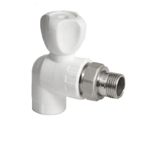 Robinet PPR coltar pentru radiator/calorifer 20x1/2 Formul - Prompt Service