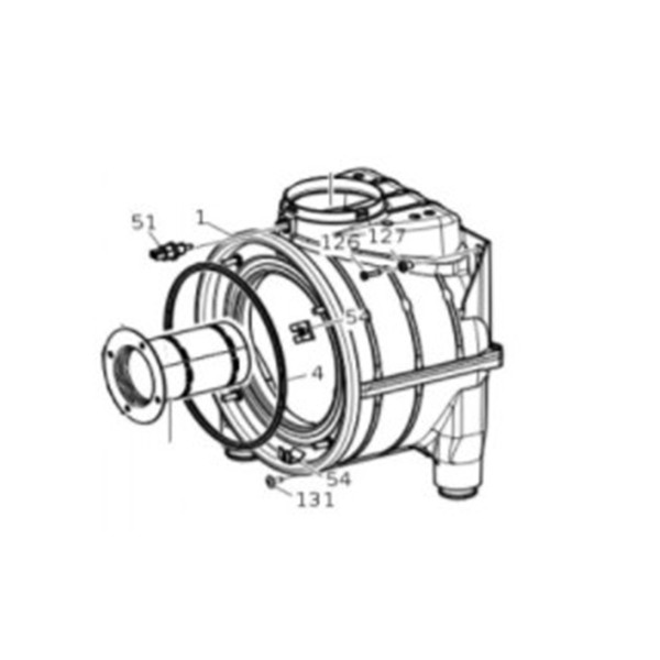 Schimbator de caldura centrala termica Immergas Victrix Omnia 25 kW , cod piesa 1.039162. - Prompt Service