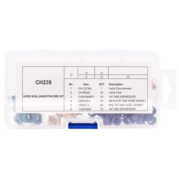 Set garnituri si ventile aer conditionat CH239, freon R22, R134a si R12 Prompt Service Clima - Prompt Service