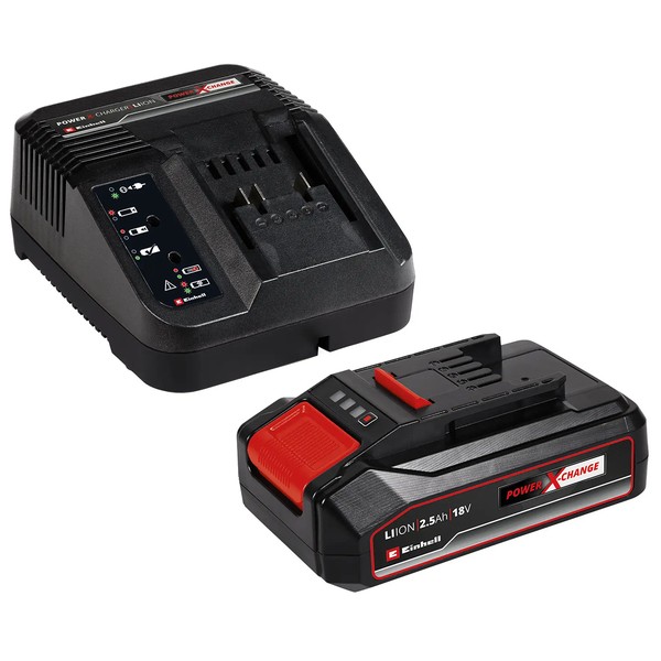 Starter kit incarcator si acumulator Einhell, 18V, 2.5 Ah Li-Ion