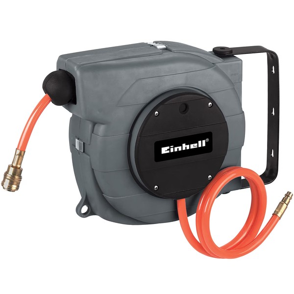 Tambur retractabil cu furtun de aer comprimat, 9 m, Einhell DLST 9+1 - Prompt Service