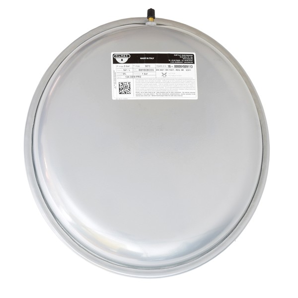 Vas de expansiune 12 litri Zilmet, diametru 324 mm, grosime 166 mm, racord 3/4", membrana fixa, 3 bar - Prompt Service