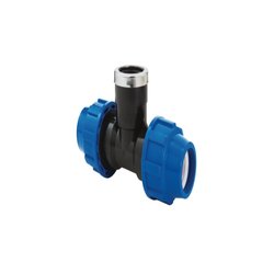 Teu compresiune PeHD 32x3/4x32 FI, filet interior