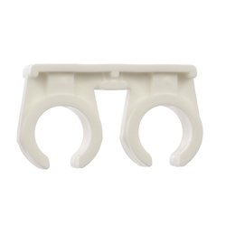 Clema dubla pentru teava cupru D 22 mm