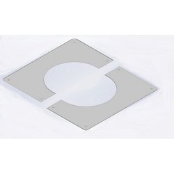 Element etansare / suport metalic perete ATI 9-127, diametru 127 mm, alb