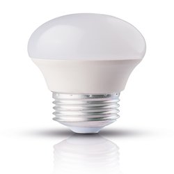 Bec LED Sferic 5W E27 3000K, Novelite